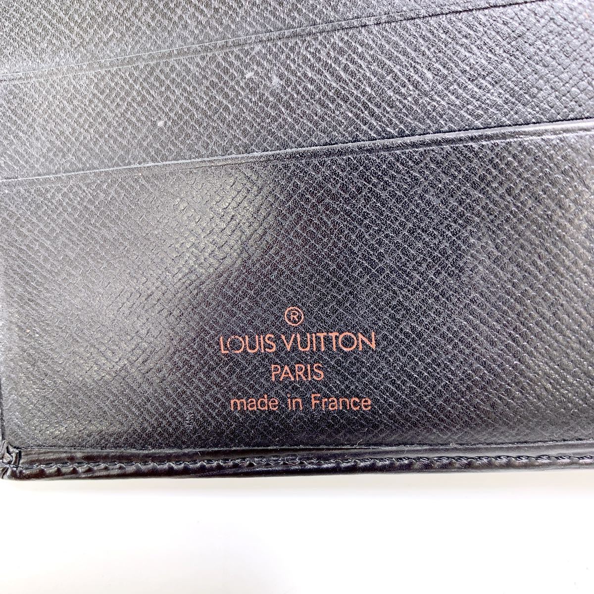 LOUIS VUITTON ルイヴィトン エピ 2つ折り財布 黒 BLACK 高級 ブランド 有名 おすすめ 大人気_画像6