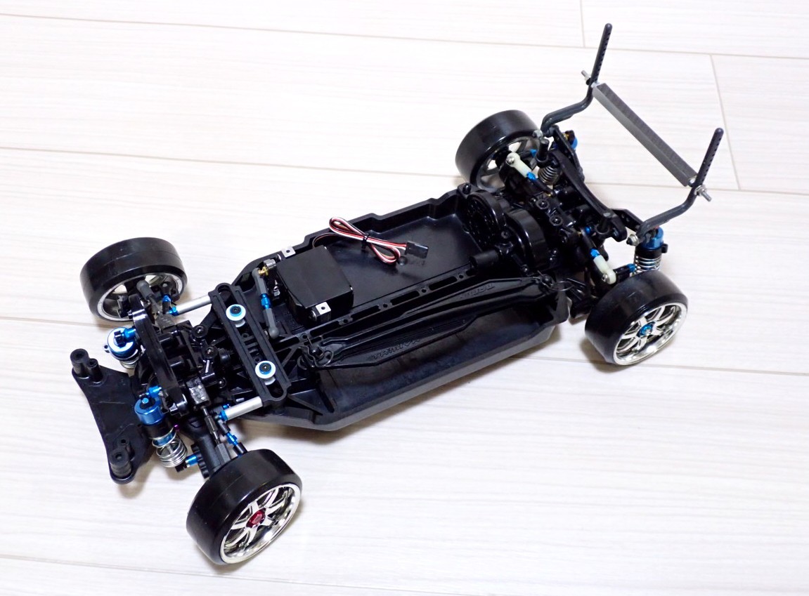 1/10 タミヤ TT02 RWD スライドラック仕様 2駆ドリ シャーシ 1/10 タミヤ TT02 RWD スライドラック仕様 2駆ドリ シャーシ