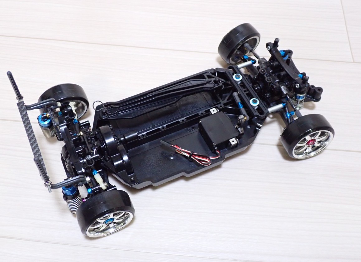 1/10 タミヤ TT02 RWD スライドラック仕様 2駆ドリ シャーシ 1/10 タミヤ TT02 RWD スライドラック仕様 2駆ドリ シャーシ