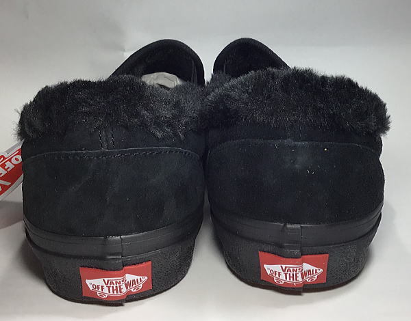 【未使用】VANS スリッポンファー　V98CF FUR　SLIP ON FUR　ブラック　26.5cm_画像4