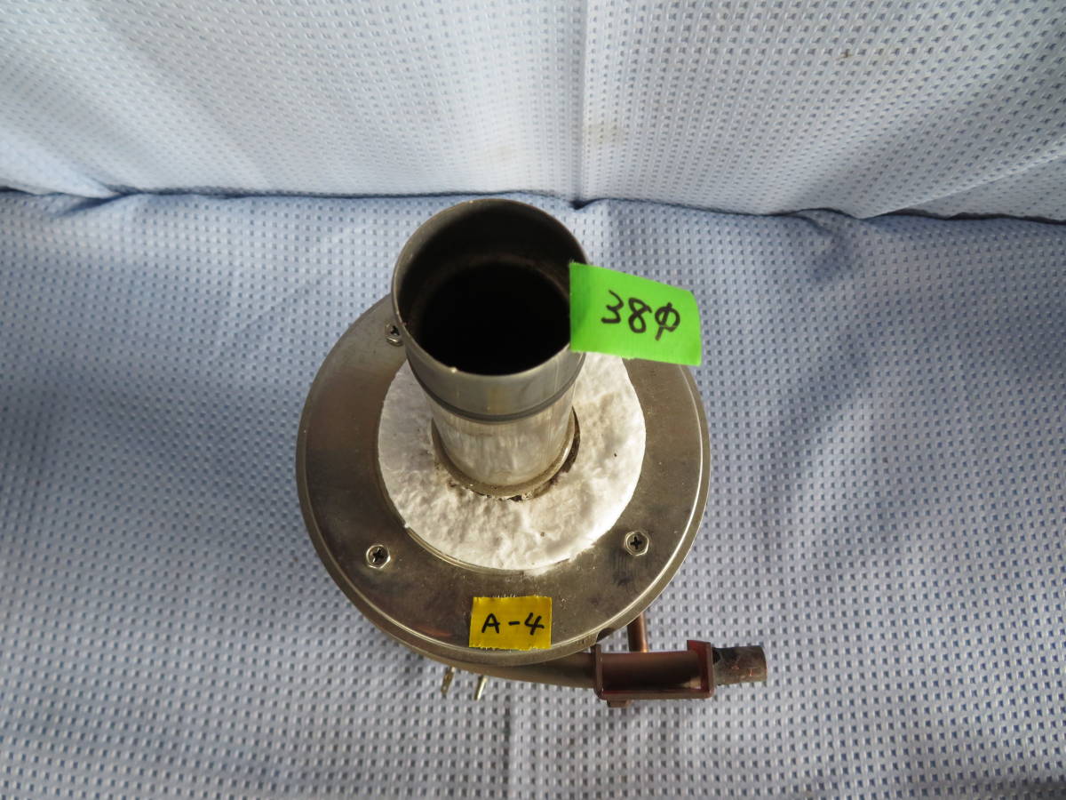熱交換器　A-4 銅製熱交換　湯沸かし 　銅パイプ　 15800　自作廃油ストーブなどに 05/12/10_画像3