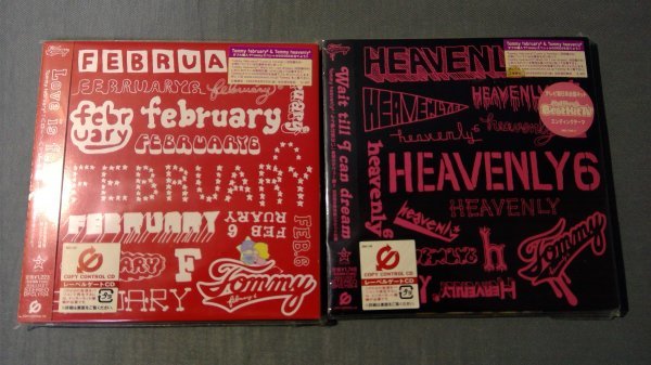 【CD】 ≪Tommy february 6≫　「Love is forever」・「Wait till I can dream」 2枚セット 272050025G3B125_画像1