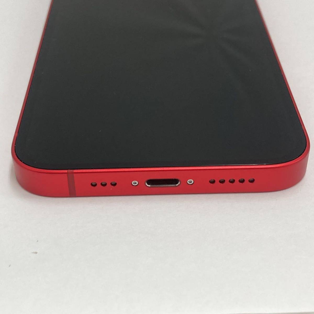 【オススメ】☆Apple iPhone14 256GB PRODUCT RED MPWG3J/A☆アップル／A2881／レッド／バッテリー最大容量100%／SIMフリー／判定◯／EB5_画像5