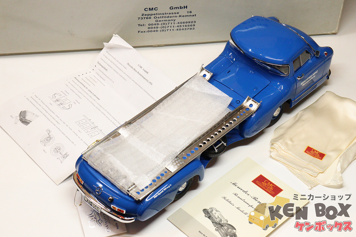 S=1/18 CMC M-036 Mercedes-Benz Racing Car Transporter S=1/18 CMC M-036 Mercedes-Benz Racing Car Transporter