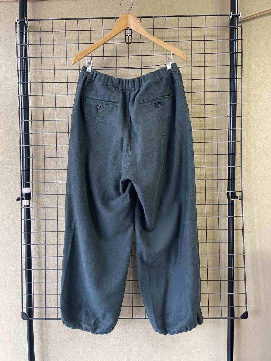 【Graphpaper/グラフペーパー】SUPIMA MOLESKIN TRACK PANTS 22AW size2 モールスキン トラックパンツ イージーパンツ ワイドテーパード_画像3