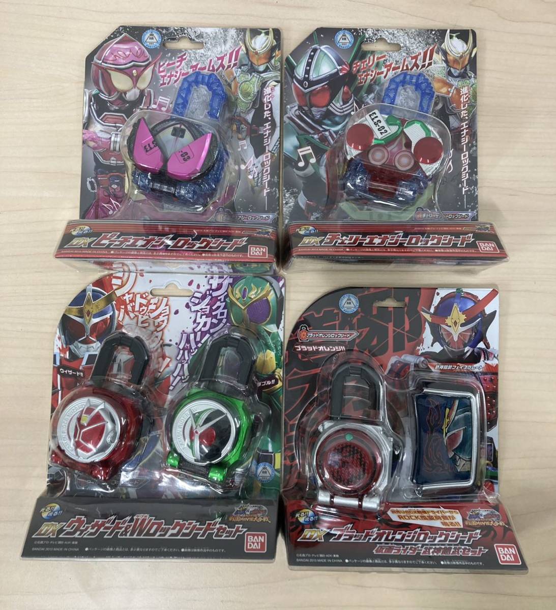 仮面ライダー鎧武 DX ロックシード まとめ売りの入札履歴 - 入札者の順位