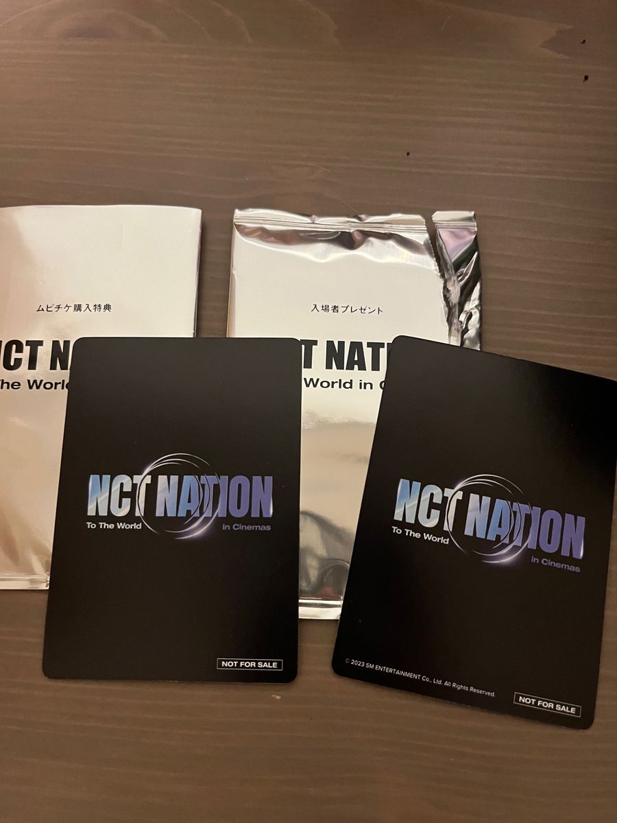 NCT NATION 映画　ウィンウィン　トレカ　特典
