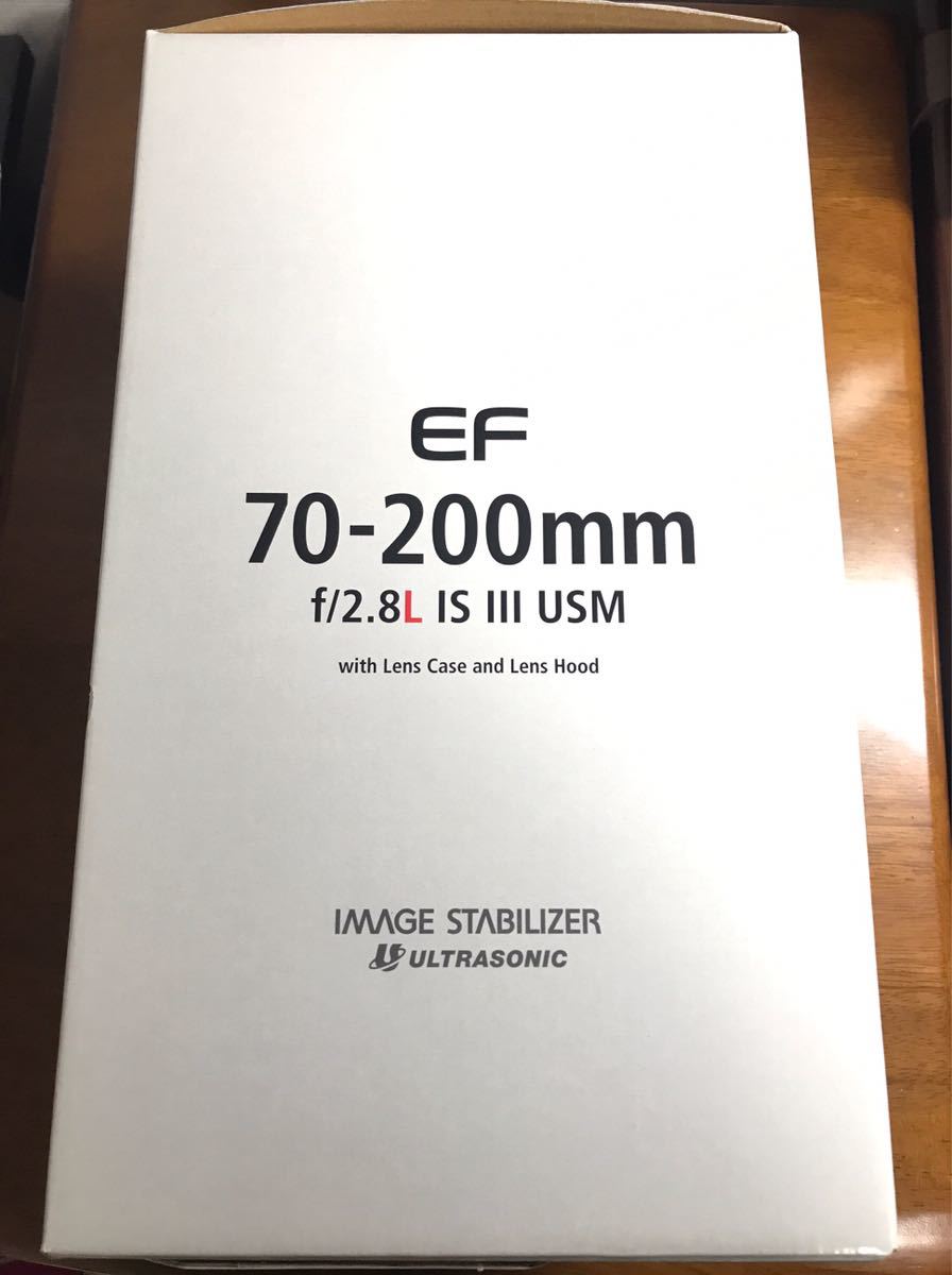 CANON　キャノン　EF70-200mm F2.8L IS III USM　3型　 望遠ズームレンズ 白レンズ_画像10