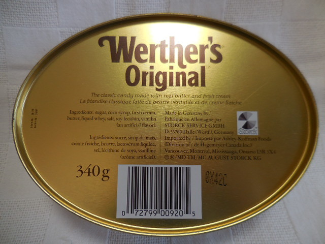 希少 Werther's Original ヴェルタース キャンディー 空き缶 希少 Werther's Original ヴェルタース キャンディー 空き缶