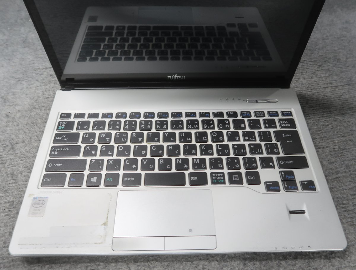 富士通 LIFEBOOK SH90/T Core i5-5200U 2.2GHz 4GB DVDスーパーマルチ ノート ジャンク N72769_画像3