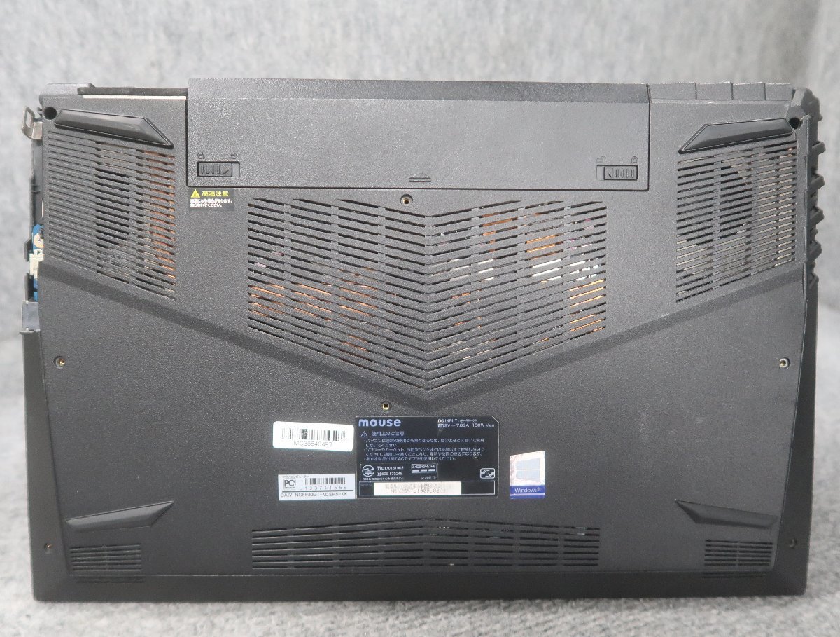 MouseComputer DAIV-NG5500M1-M2SH5-KK Core i7-8700 3.2GHz 8GB ノート ジャンク■ N73837_画像5