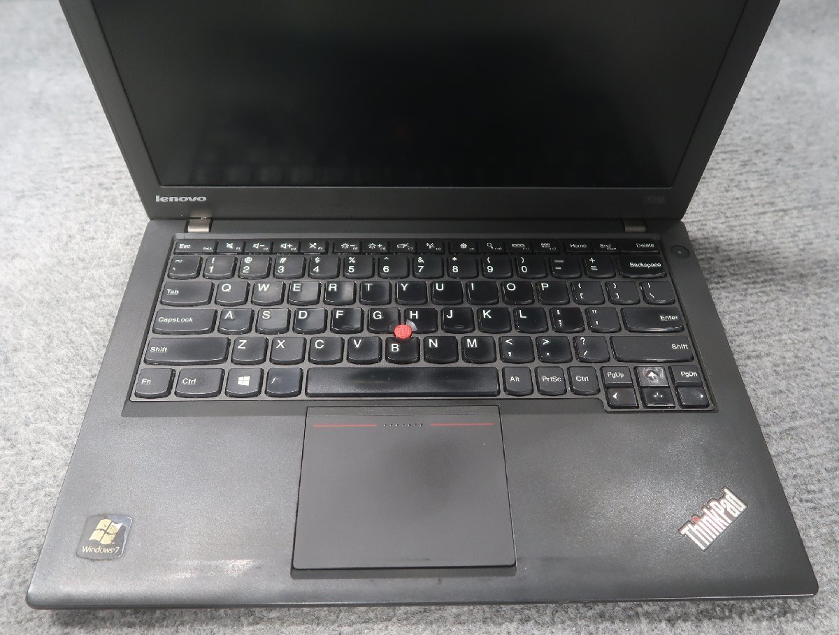 lenovo X240 20AL-CTO1WW Core i7-4600U 2.1GHz 8GB ノート ジャンク N74209_画像3