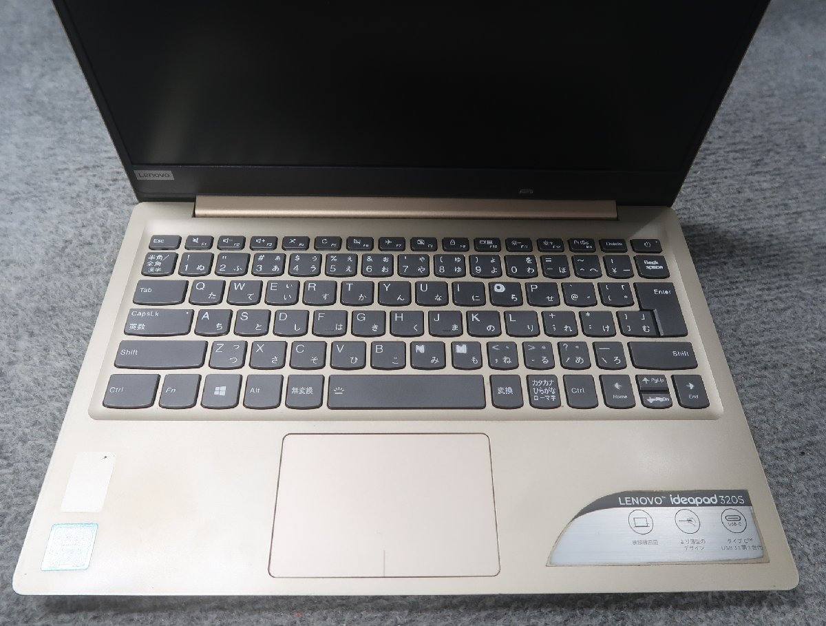 lenovo ideapad 320S-13IKB 81AK007NJP Core i5-8250U 1.6GHz 4GB ノート ジャンク N73679_画像3