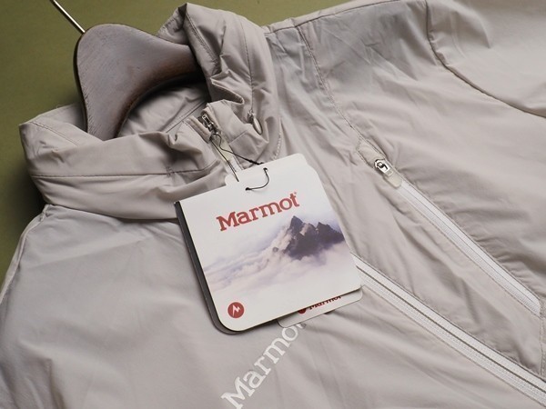 新品正規16900円 Marmot マーモット 海外限定 ストレッチタフタ 19 Clippin ジャケット メンズ100(L)グレー(GY) 直営店購入 JKM9005の画像5