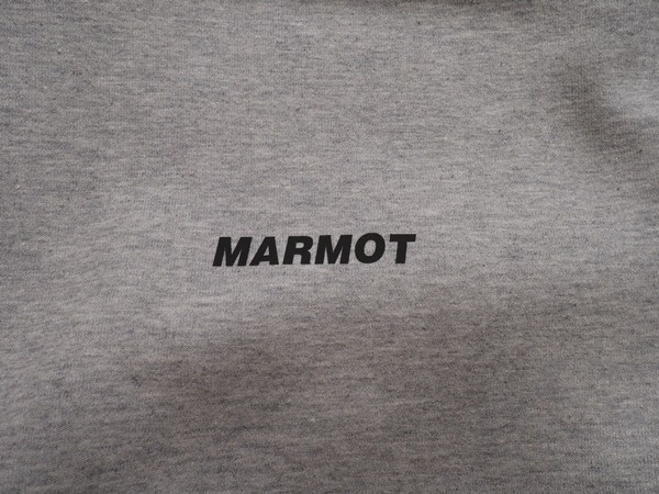 新品正規 Marmot マーモット 海外限定 Garfield メランジコットン スウェット/ロングTシャツ メンズ105(XL)グレー(MG) 直営店購入 TSS0001_画像6