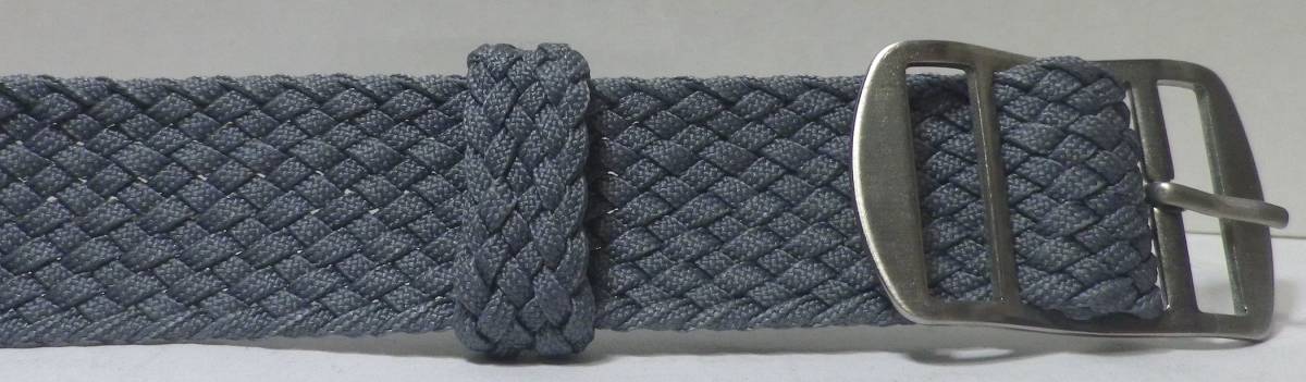 16/17MM NATO military high class weave included nylon belt new goods gray 