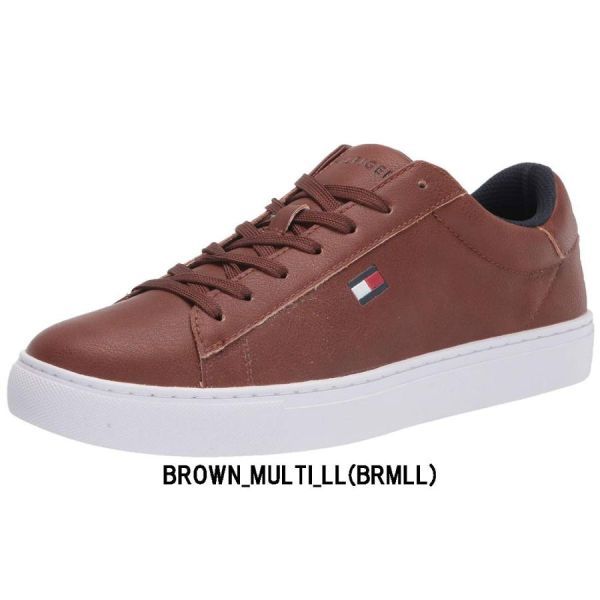 ※訳あり アウトレット TOMMY HILFIGER(トミーヒルフィガー)スニーカー シューズ メンズ tmBRECON BROWN_MULTI_LL(BRMLL) US10(28.0cm)