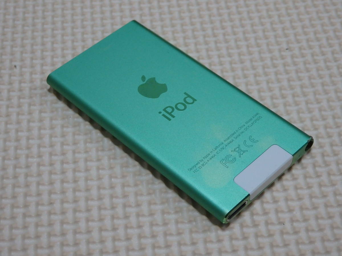  原文:apple iPod nano 第7世代 16GB グリーン MD478J/A　送料３５０円