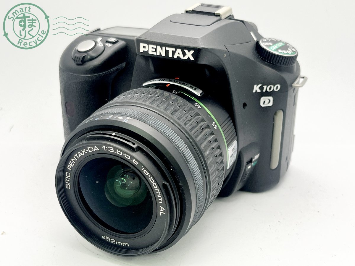 12280141　■ PENTAX ペンタックス K100 一眼レフデジタルカメラ SMC PENTAX-DA 1:3.5-5.6 18-55㎜ AL ジャンク カメラ_画像1