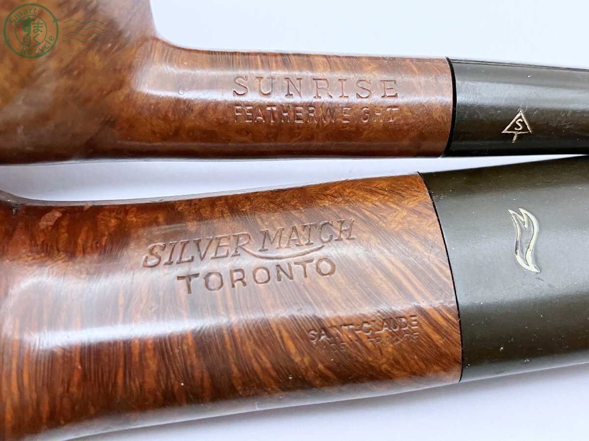 12642337　★ パイプ 5点 まとめ売り DUNMORE SUNRISE KAYWOODIE SILVER MATCH 他 喫煙具 煙管 煙草 キセル ジャンク_画像8