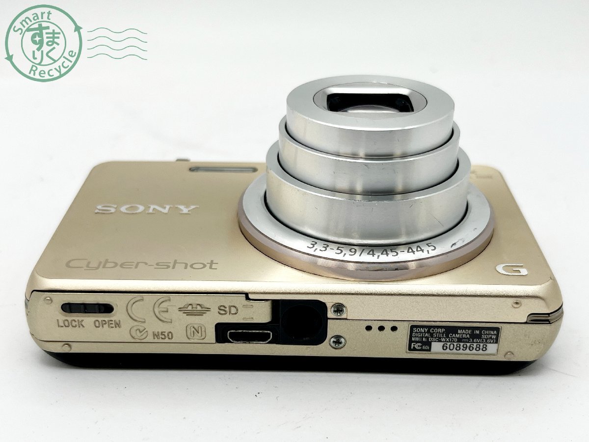 12422541　■ SONY ソニー Cyber-Shot DSC-WX170 デジタルカメラ バッテリー付き 通電確認済み カメラ_画像4