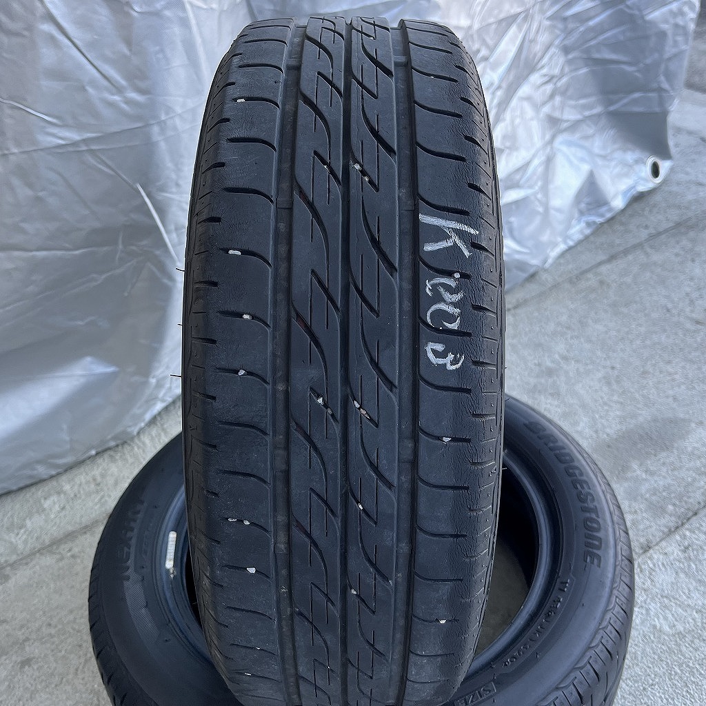 【　送料無料!!　】ブリヂストン　ネクストリー　中古タイヤ　4本セット　165/55R14　72V_画像7