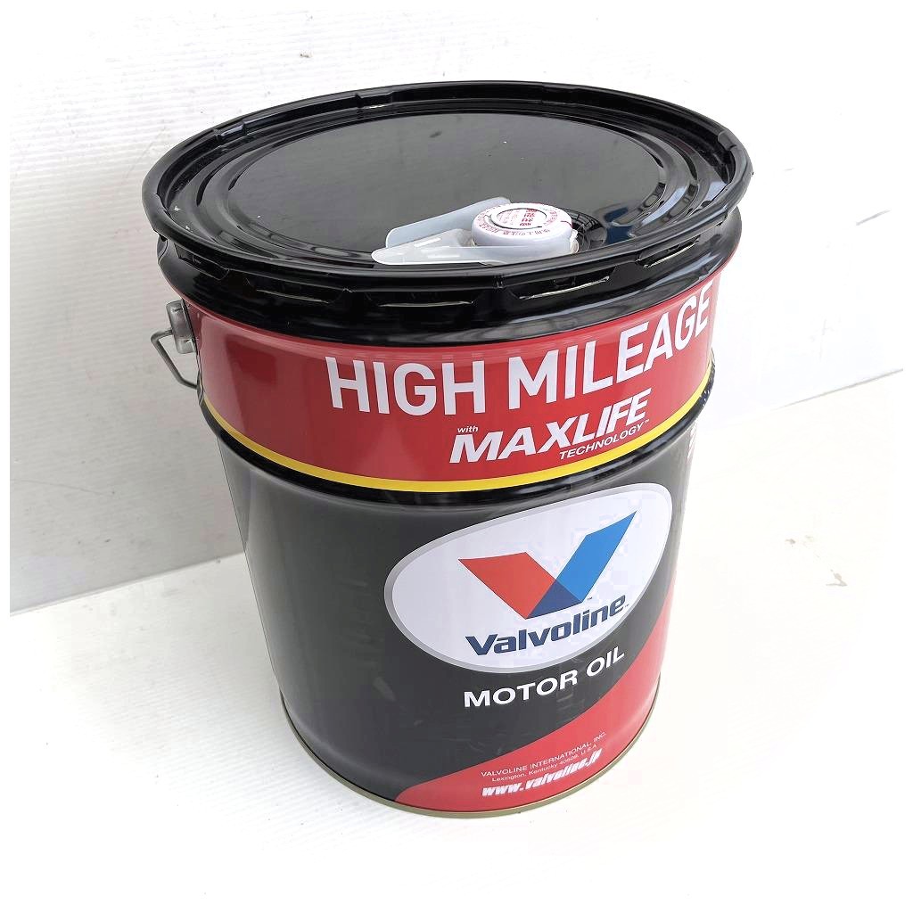 1/31 まで 数量限定　送料無料　Valvoline バルボリン　High Mileage　ハイマイレージ　エンジンオイル　0W-20　SP　GF-6A　部分合成油 20L_画像5