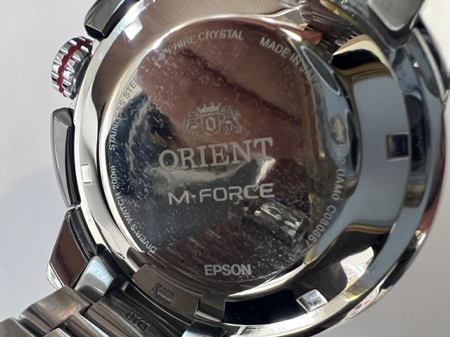 Orient　オリエント　M-FORCE　RN-AC0L01B　70周年記念モデル　極美品　　キングラム（イ）_画像5