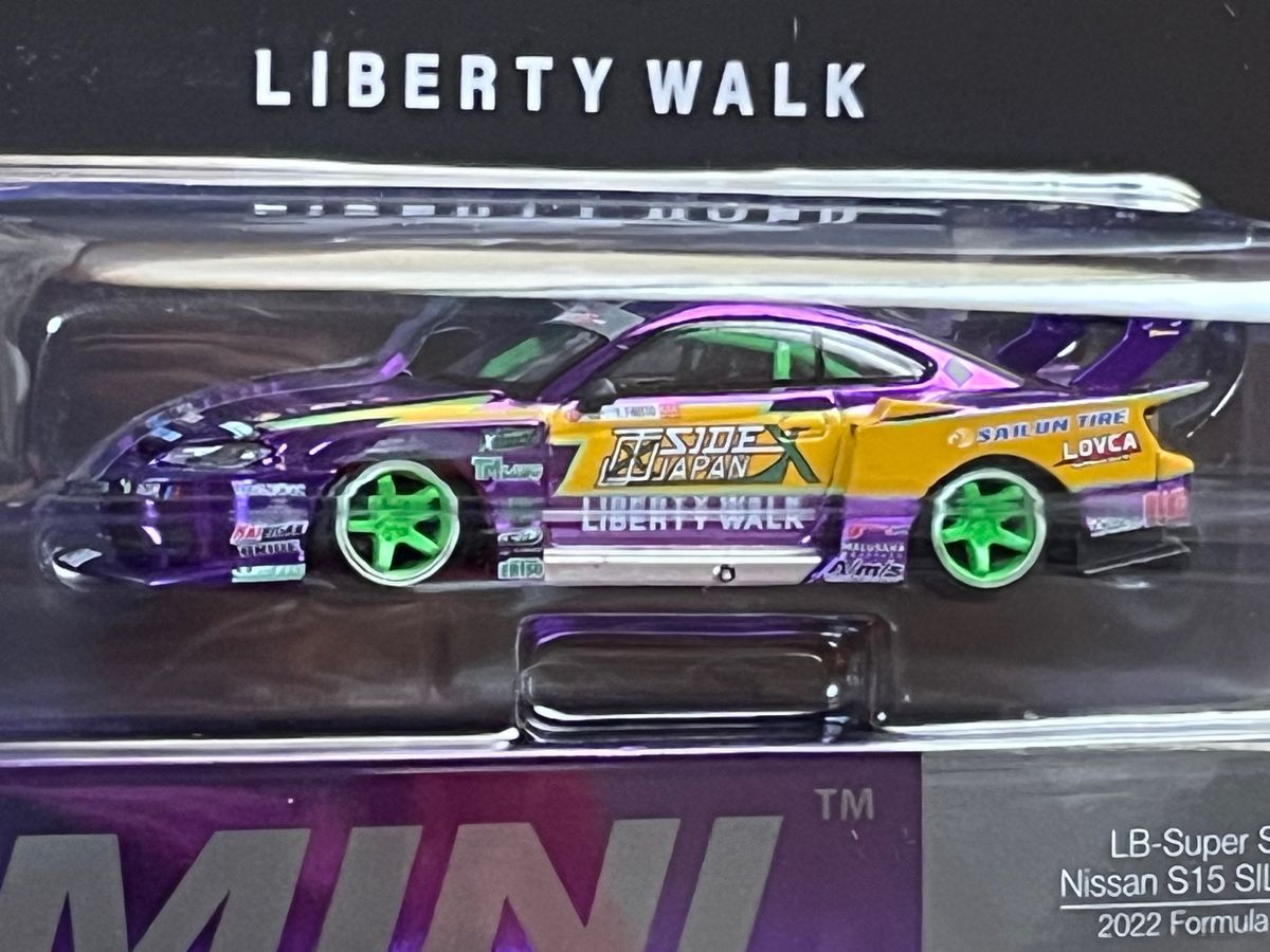 MINI GT ミニGT LB スーパーシルエット S15 シルビア フォーミュラドリフト ジャパン