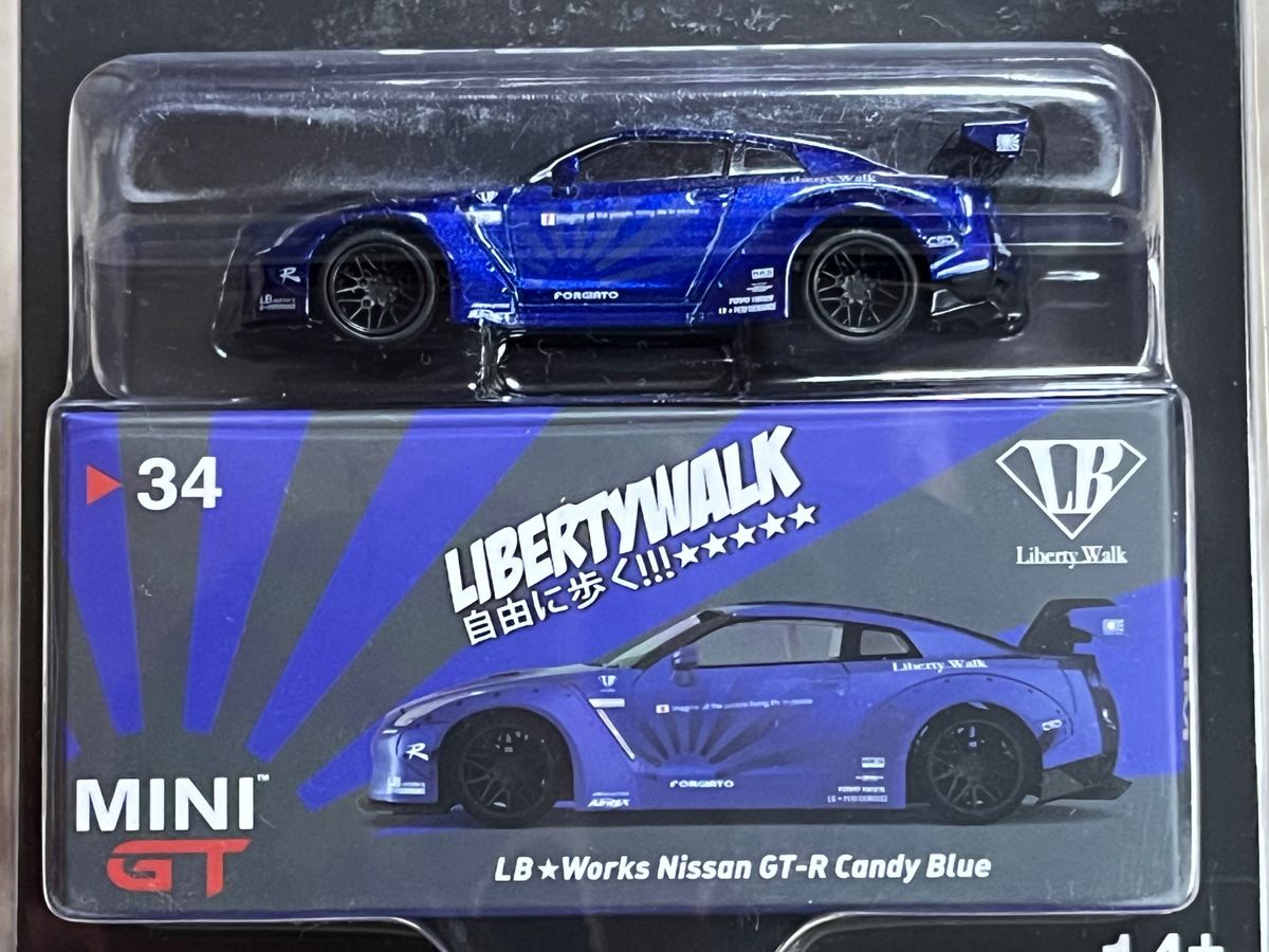 MINI GT ミニGT LBWK LBワークス 日産 R35 GT-R キャンディ MINI GT ミニGT LBWK LBワークス 日産 R35 GT-R キャンディ