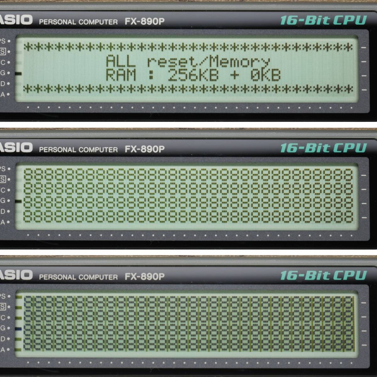CASIO FX-890P RAM 256KB ポケットコンピュータ 整備 点検済 CASIO FX-890P RAM 256KB ポケットコンピュータ 整備 点検済