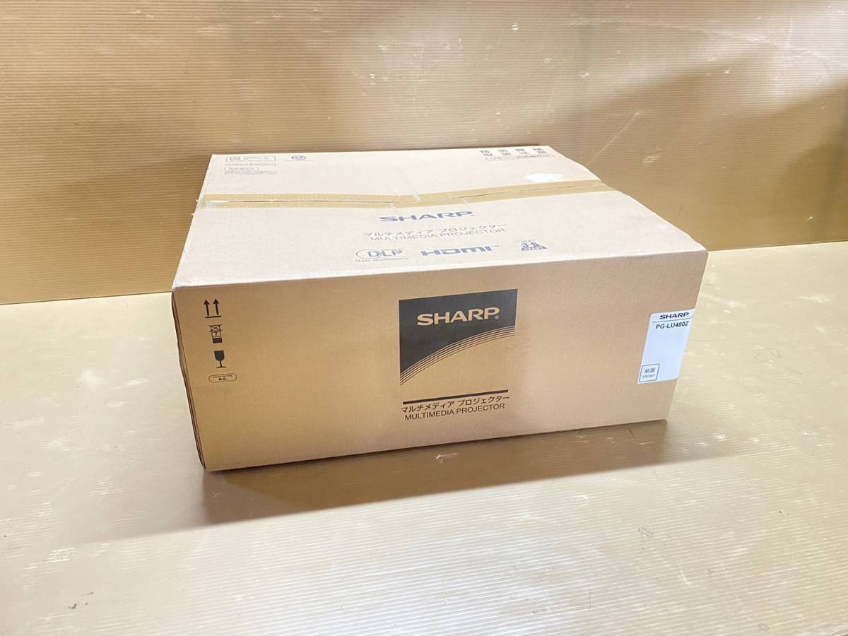 2017 год производства *SHARP* sharp мультимедиа проектор PG-LU400Z полный HD супер одиночный подпалина пункт Laser источник света оригинальная коробка есть офис магазин 