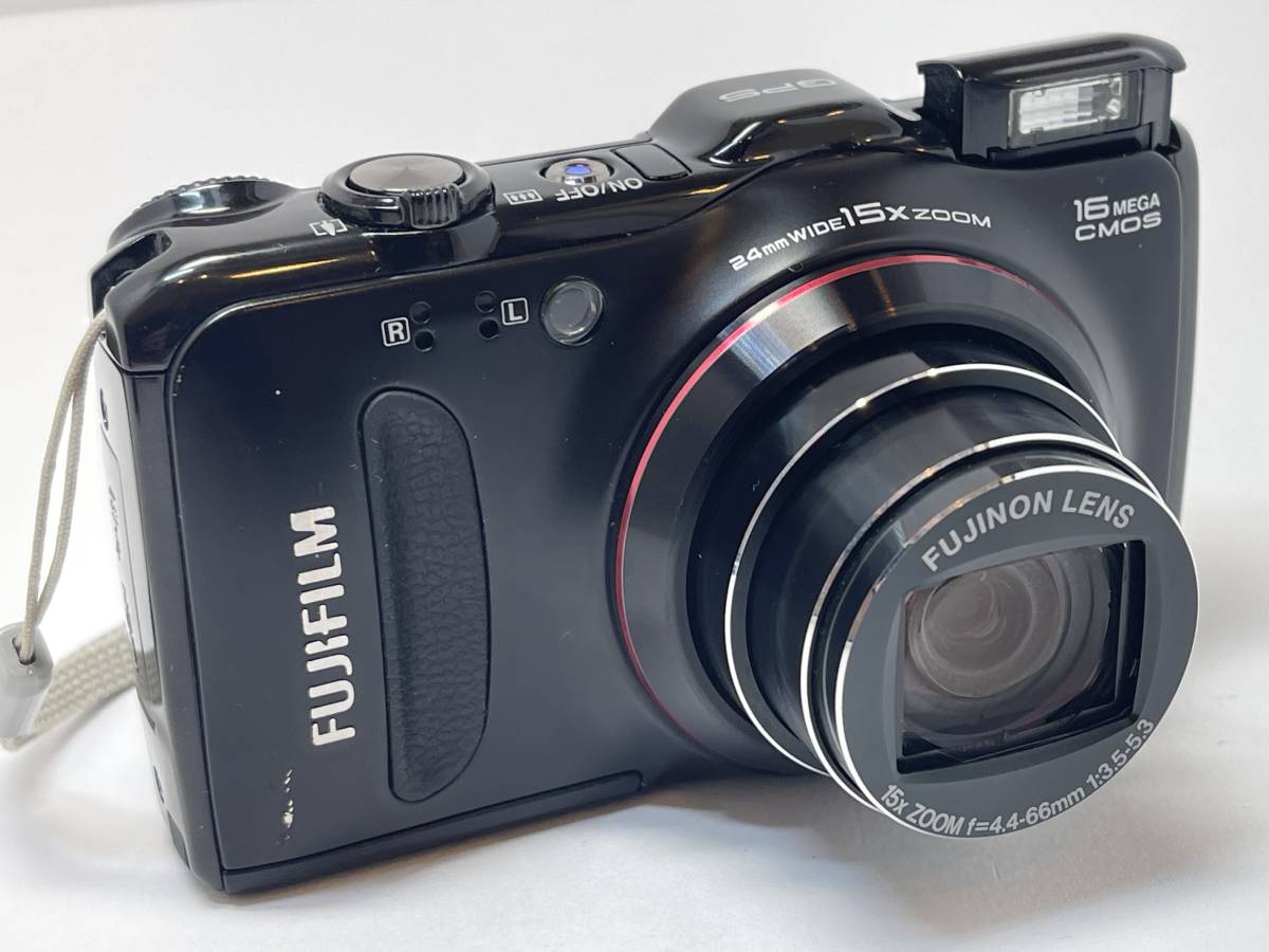 ５００円〜　FUJIFILMデジタルカメラ　Fine Pix F550 EXR （フラッシュ未発光、ジャンク品） _画像2
