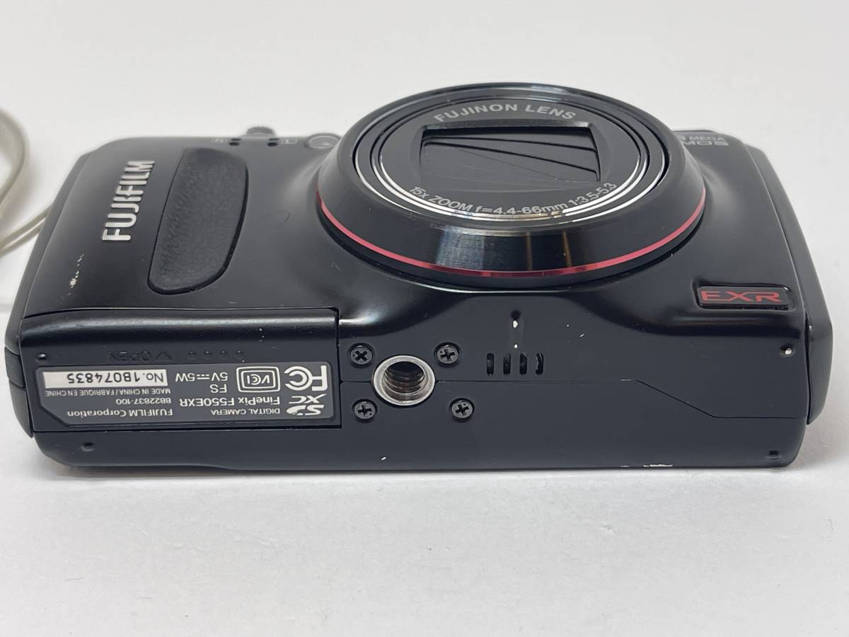 ５００円〜　FUJIFILMデジタルカメラ　Fine Pix F550 EXR （フラッシュ未発光、ジャンク品） _画像9