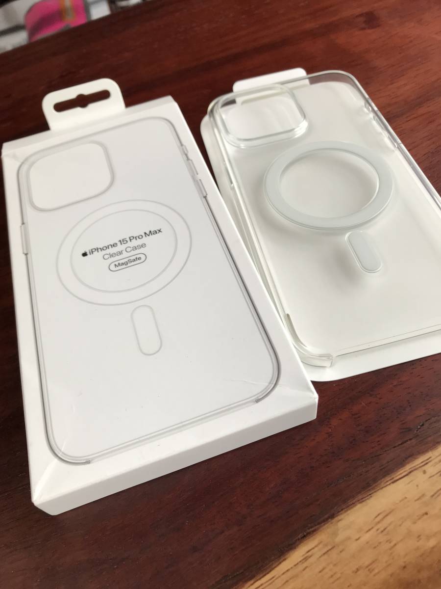 アップル　純正　MT233ZM/A　 iPhone 15 Pro Max Clear Case with MagSafe　新品★Apple アップル 純正_画像3