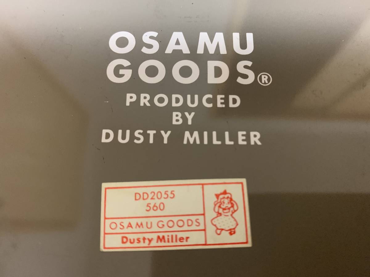 当時物 OSAMU GOODS/オサムグッズ トレイ/お盆　DUSTY MILLR 原田オサム_画像3