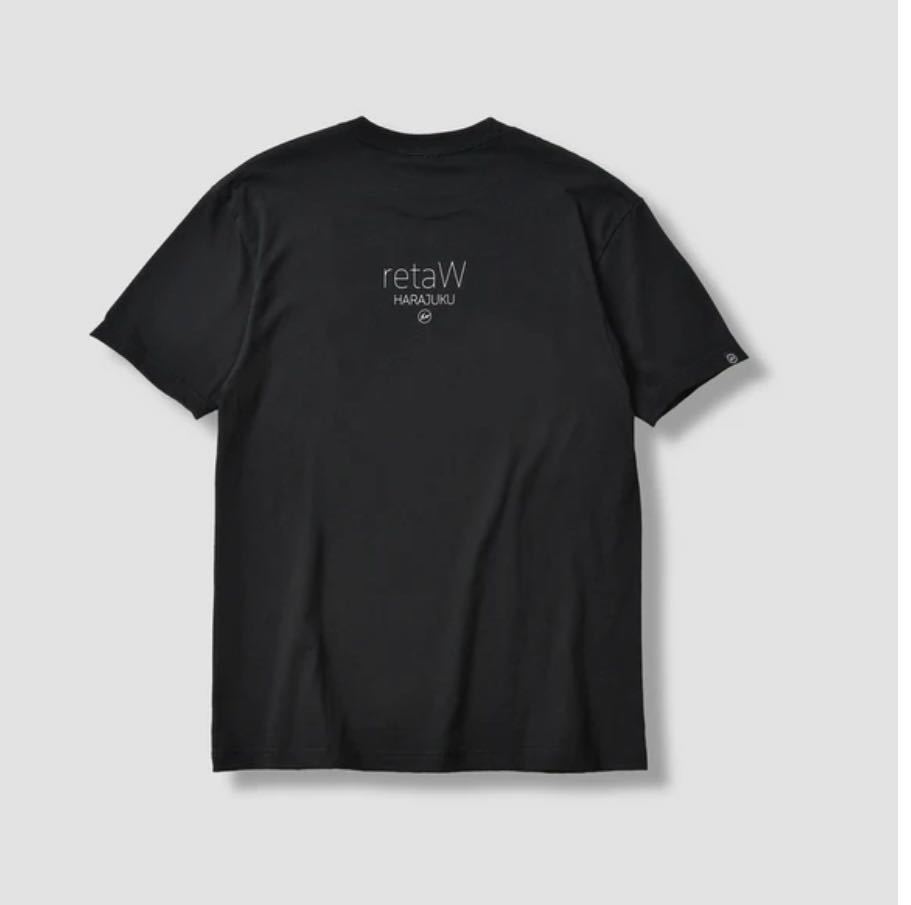 retaw HRJK T-shirt BLACK XL fragment リトゥー フラグメント ブラック 黒_画像3
