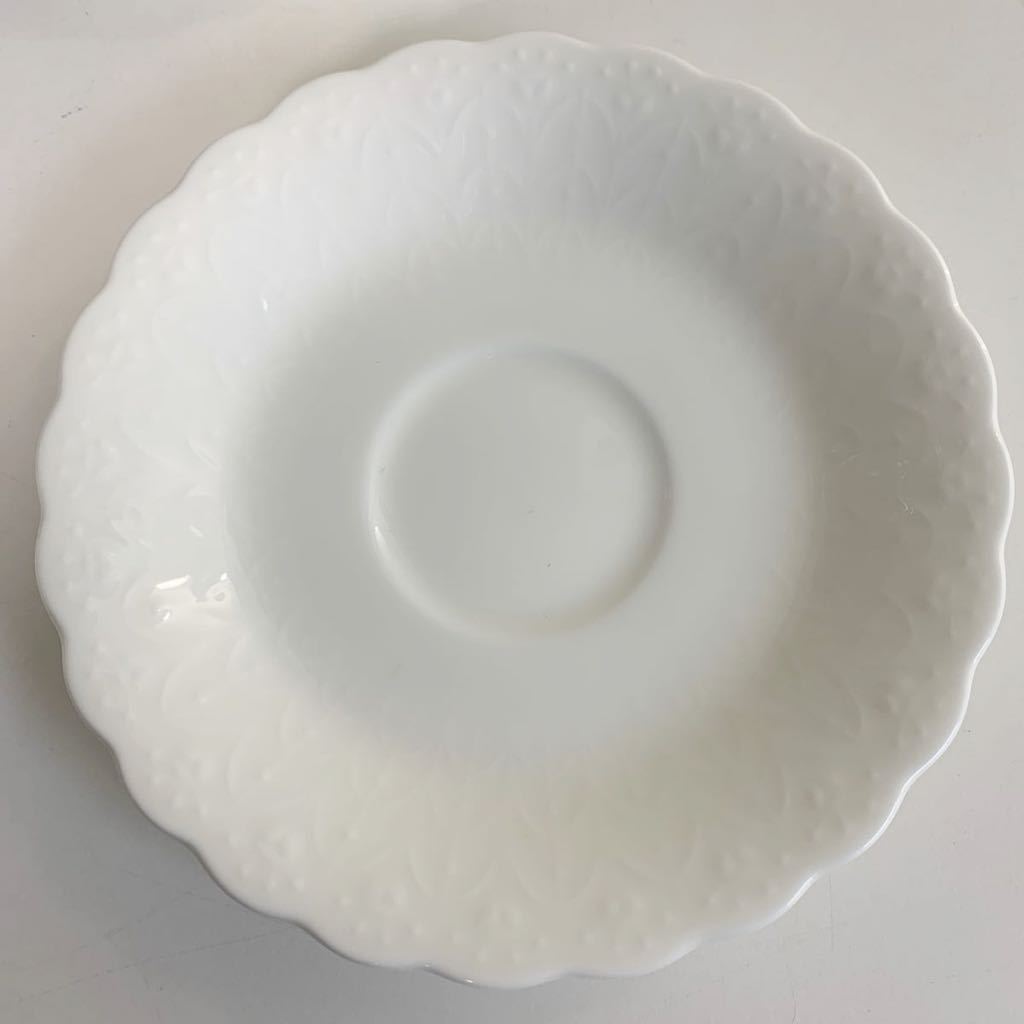NARUMI ナルミ Silky White シルキーホワイト カップ カップ&ソーサー 2客セット まとめて 食器 茶器 キッチン インテリア 日本製_画像8