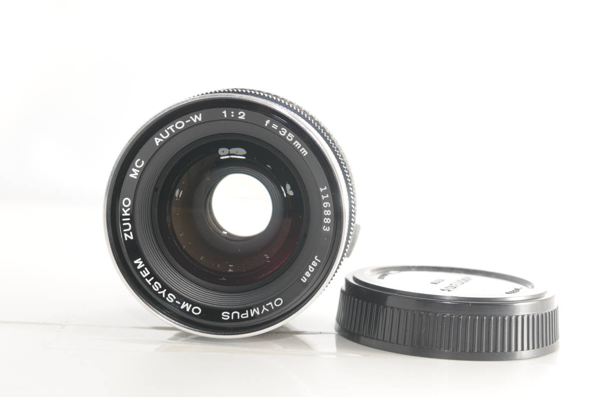 ★極上美品★OLYMPUS オリンパス ZUIKO MC AUTO-W 35mm F2★完動★E093★_画像1