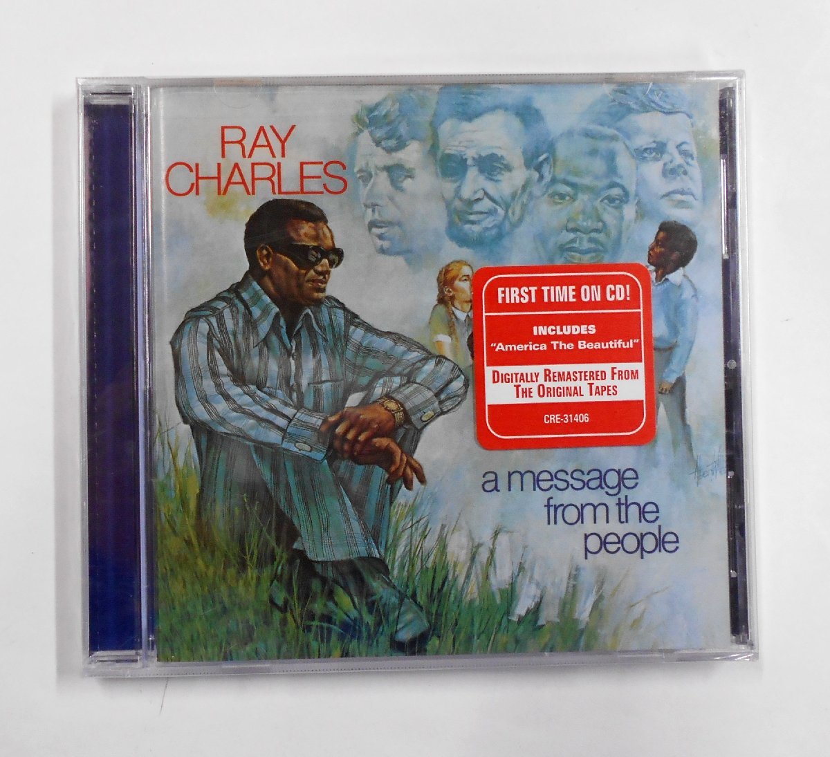 CD Ray Charles レイ・チャールズ / A Message From The People 世界初CD化 【ス191】の画像1