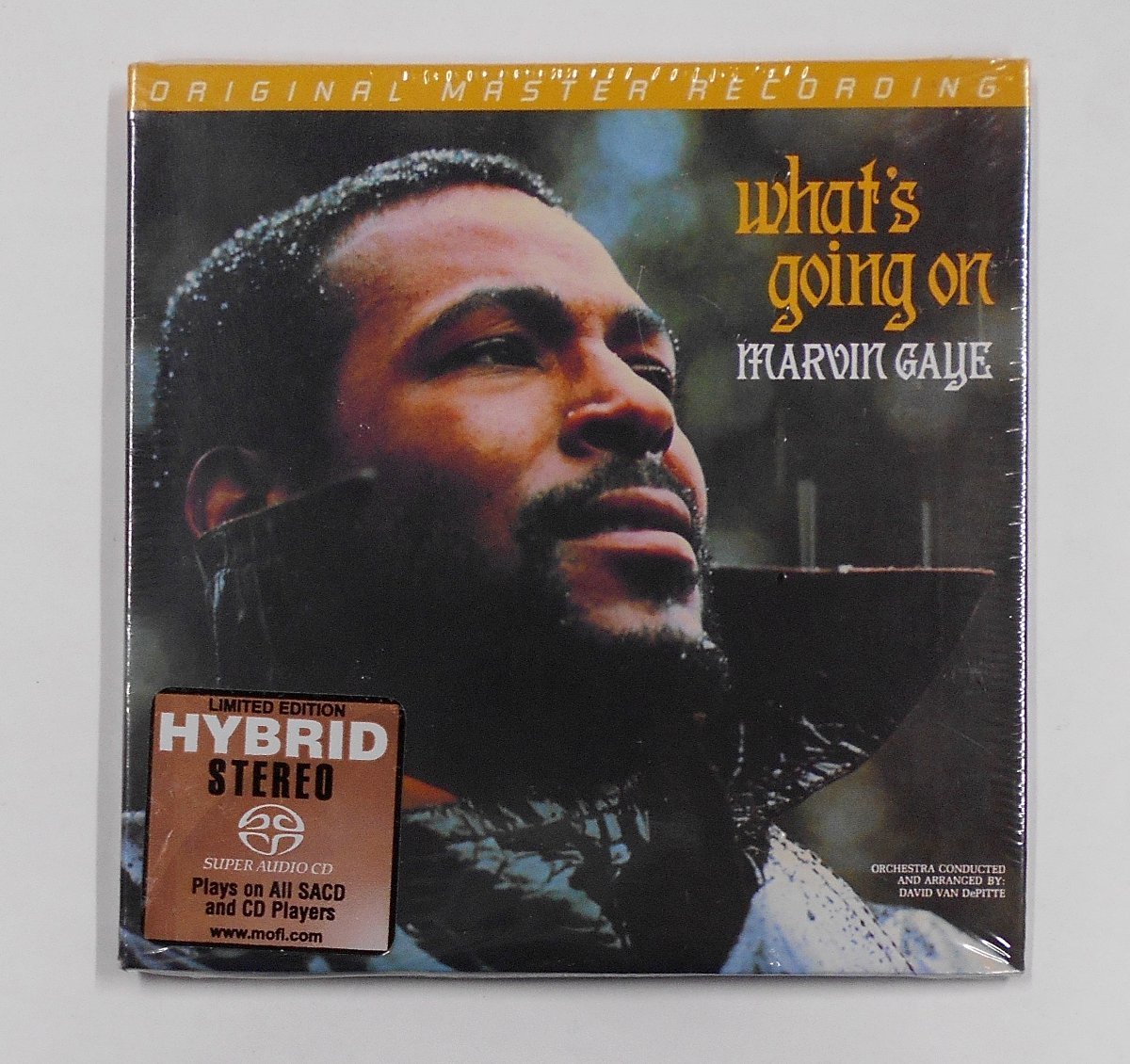 CD MARVIN GAYE マーヴィン・ゲイ / WHAT'S GOING ON LIMITED EDITION HYBRID STEREO 紙ジャケット HYBRID SACD 【ス187】_画像1