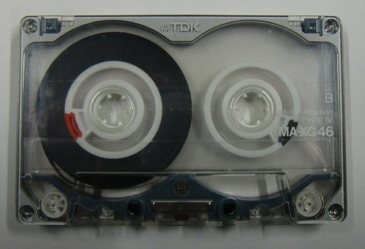メタルカセットテープ TDK Metal Positison TYPE IV MG-XG46 使用済み 現状品【サ975】_画像3