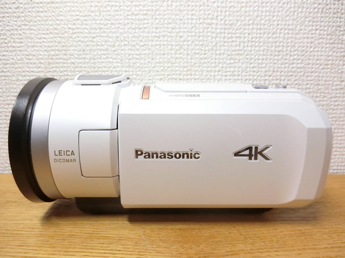 ジャンク パナソニック HC-VX1M-W 白/ホワイト デジタル4Kビデオカメラ本体 Panasonic_画像2