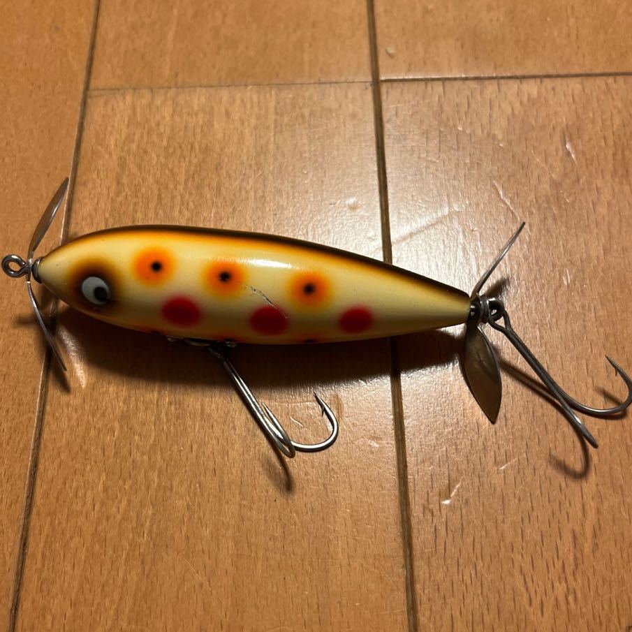 ヘドン　バズボーン　ウンデット　ザラ　HEDDON ZARA BAZZBONE パラノイア　スローテーパー　ブラウンパロット_画像1