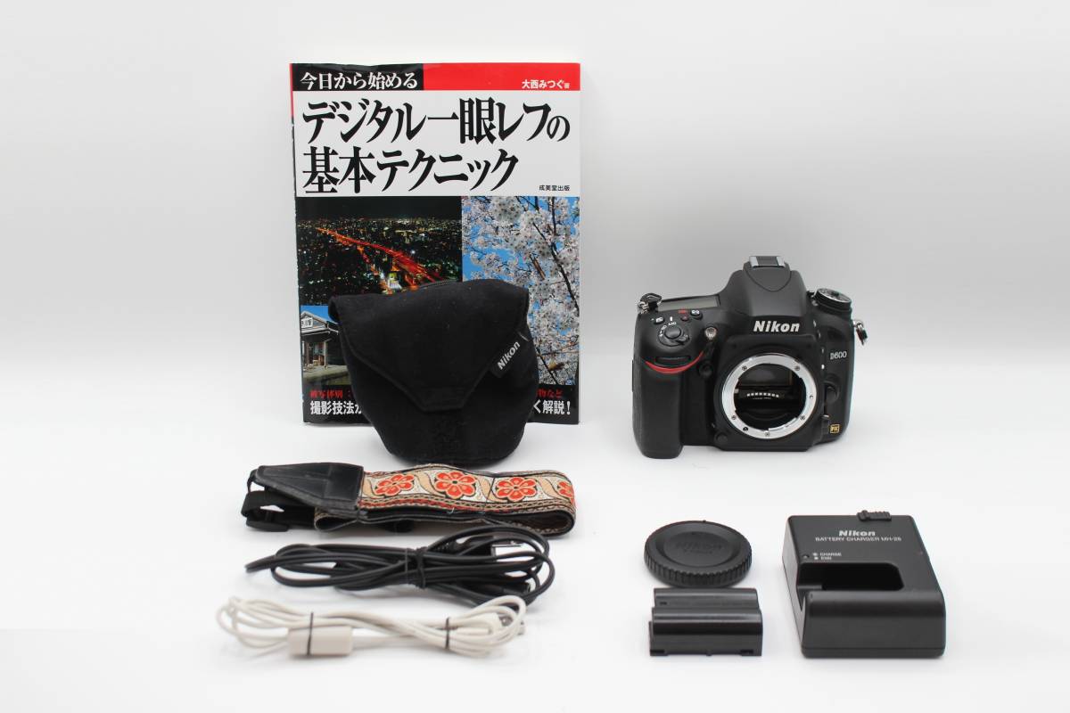 極上品◆Nikon ニコン D600 ボディ◆0416_画像1