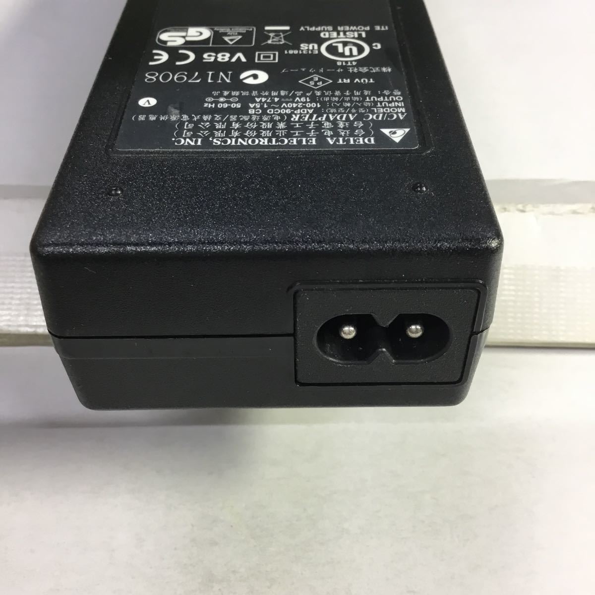 （1207KS13）送料無料/中古/DELTA デルタ/ADP-90CD CB/19V/4.74A/純正 ACアダプタ 4個セット_画像4