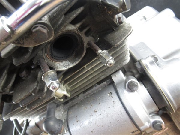 【同梱不可】 D2R5-1205 ホンダ CB125T 実動 エンジン ASSY 142cc ボアアップ 機関良好 【JC06-160～ CB125T1 動画有】_画像3