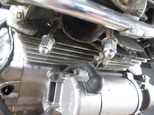 【同梱不可】 D2R5-1205 ホンダ CB125T 実動 エンジン ASSY 142cc ボアアップ 機関良好 【JC06-160～ CB125T1 動画有】_画像4