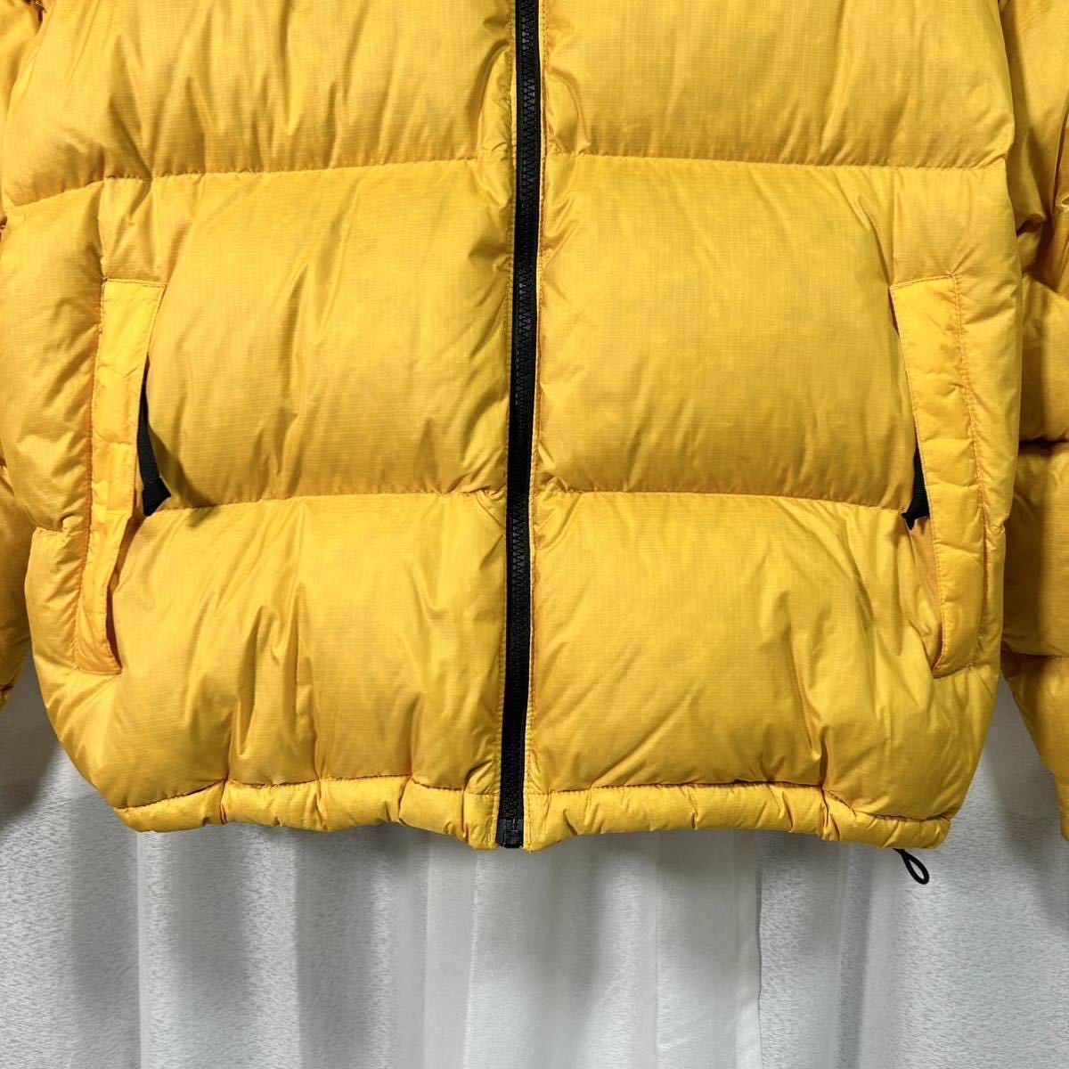 THE NORTH FACE ザノースフェイス ダウンジャケット 1996 RETRO NUPTSE JACKET レトロヌプシジャケット アウター 防寒 NF0A3C8D イエロー L_画像5