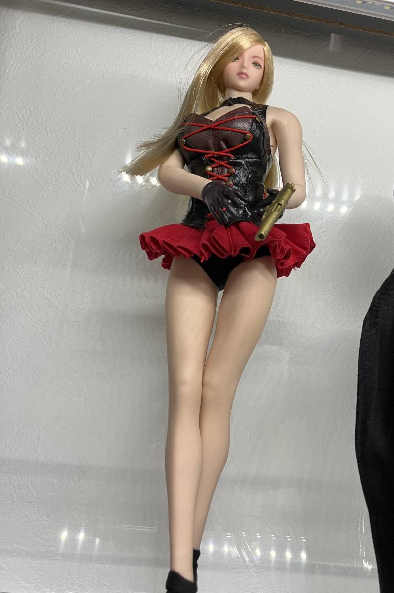 カスタム品 1/6 サイズ シームレス フィギュア エンジェル ヴァンパイア シスター TB DOLL 女性 素体 JIAOU リーグ league 3STOYS_画像5